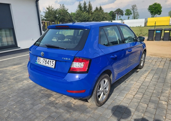 Skoda Fabia cena 39500 przebieg: 144000, rok produkcji 2019 z Łomża małe 67